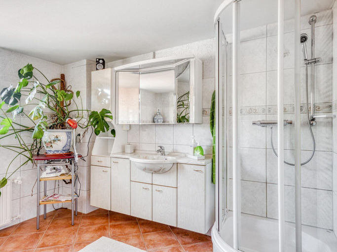 Bathroom, Familienkomfort in Schlossnahe, Harz
