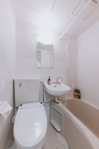 Bathroom, Okini Hotel Namba, Osaka