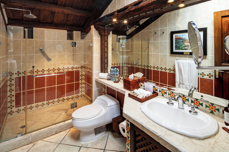 Bathroom 4, Las Cruces Boutique Hotel, Antigua Guatemala