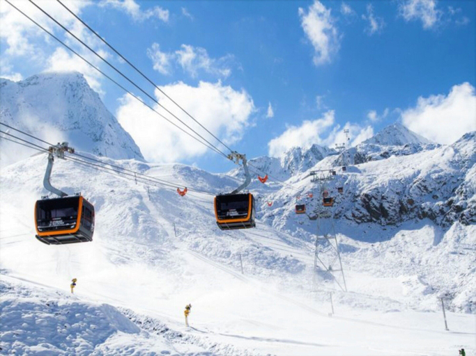 View from property 2, Quiet Flat With Terrace in Neustift Im Stubaital, Innsbruck Land