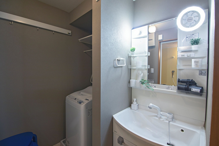 Bathroom 2, Hayashitera 2LDK 6ppl, Osaka