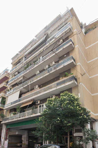 Exterior & Views 2, Fresh Exarcheia Studio w Balcony & Style, Attica