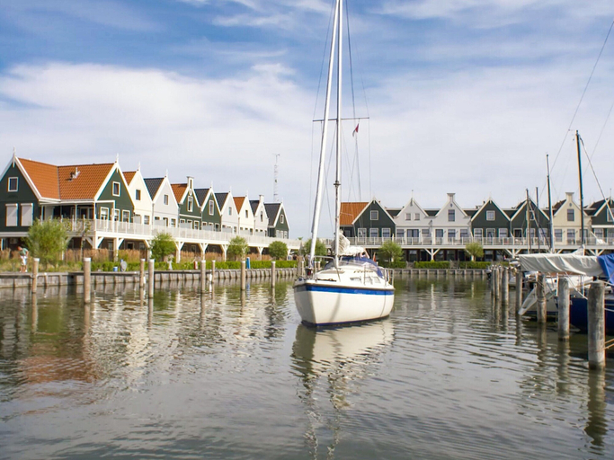 View from property 3, Holiday Home on the Markermeer Near Amsterdam, Waterland