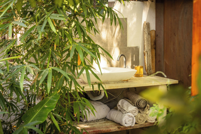 Bathroom, Sultan's Tent at Caesarea by Sea N' Rent