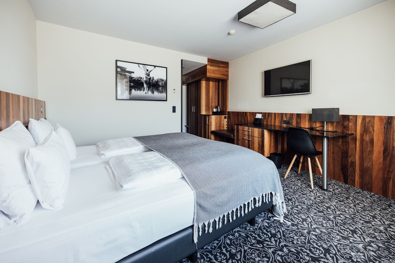 Bedroom 3, Hotel Grauer Bar, Innsbruck