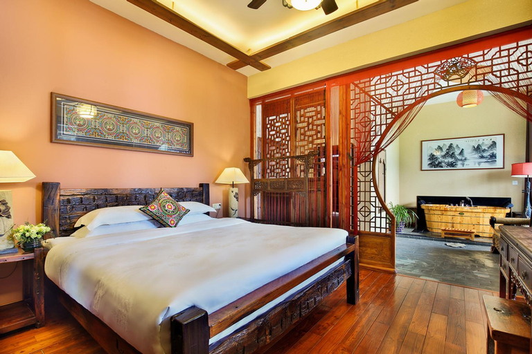 Bedroom 2, YANGSHUO MOUNTAIN NEST BOUTIQUE HOTEL, Guilin