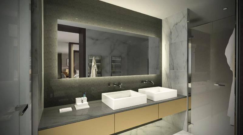 Bathroom 4, DoubleTree by Hilton Belfast City Ten Square, Belfast