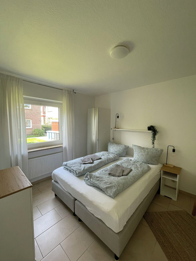 Bedroom 3, Apartment am Stadtgarten, Aurich