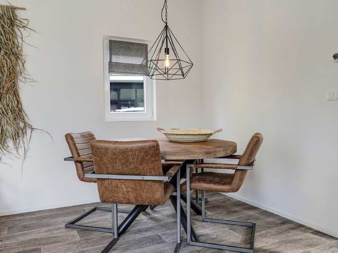 Dining, Chalet by Forest Edge With Modern Design, Hof van Twente