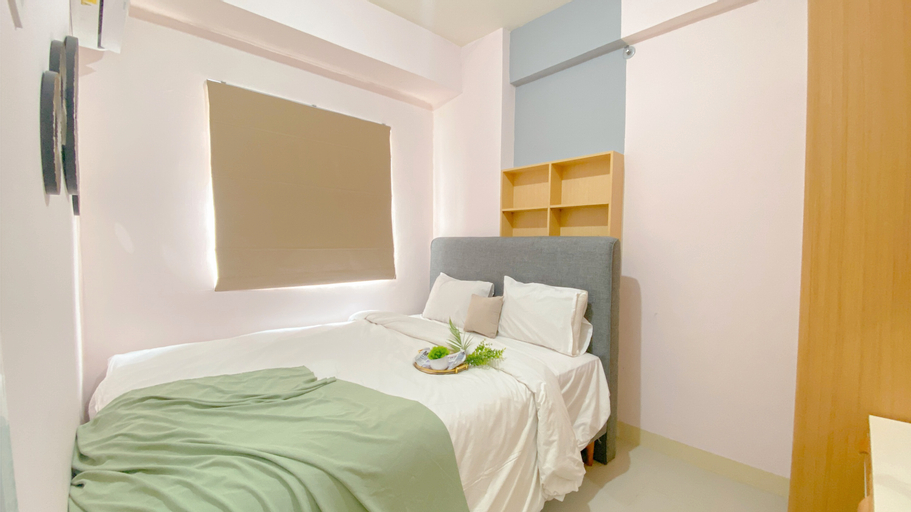 Good Deal and Homey 2BR Green Pramuka City Apartment By Travelio, Central Jakarta