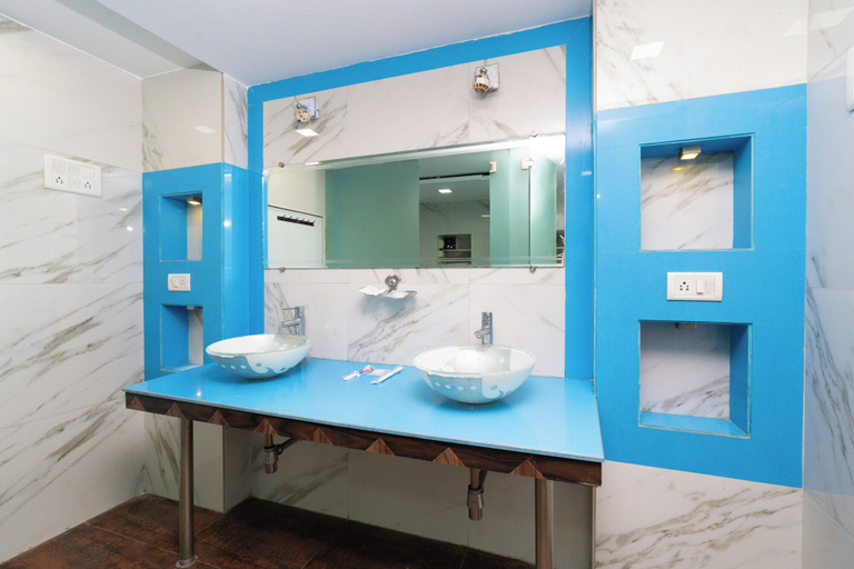 Bathroom 4, Olive Tree Resort, Pune