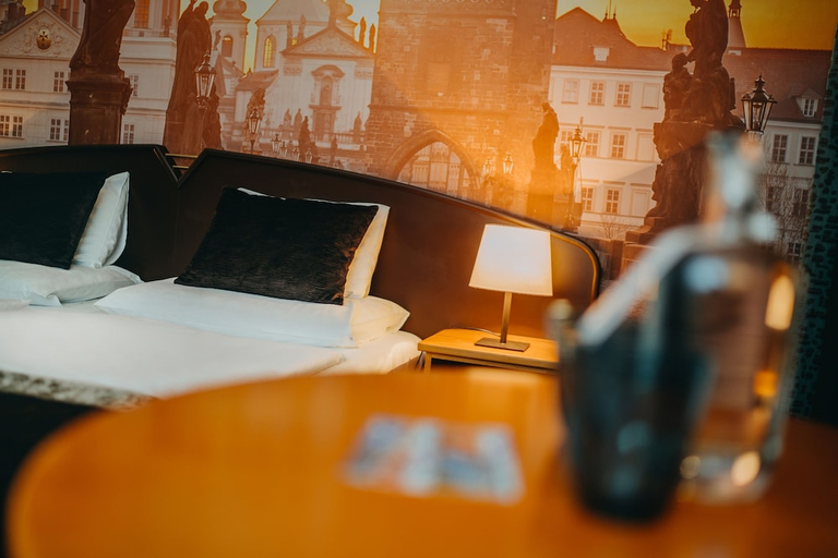Bedroom 2, Plaza Prague Hotel - Czech Leading Hotels, Praha 7