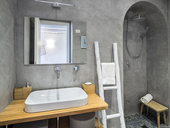 Bathroom 4, Luxurious Holiday Home in Acireale with Hot Tub, Catania
