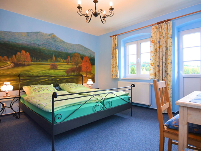 Bedroom 2, Spacious Villa near Forest in Buchet, Cham