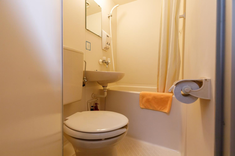 Bathroom, Backpackers Hostel Nire-noki, Hakuba