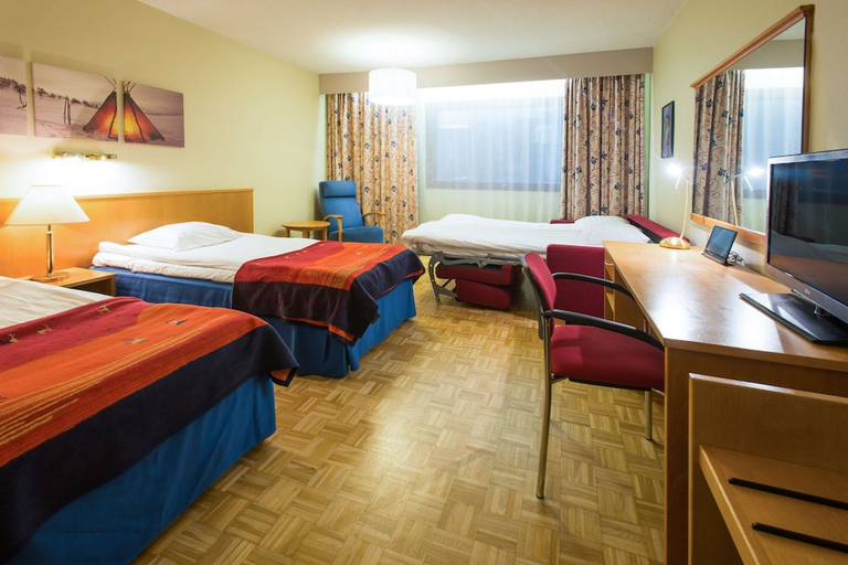 Bedroom 3, Scandic Pohjanhovi, Lapland