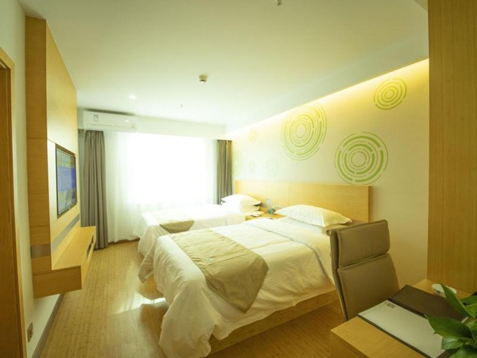 Bedroom 2, Greentree Inn Wu An City Plaza, Handan