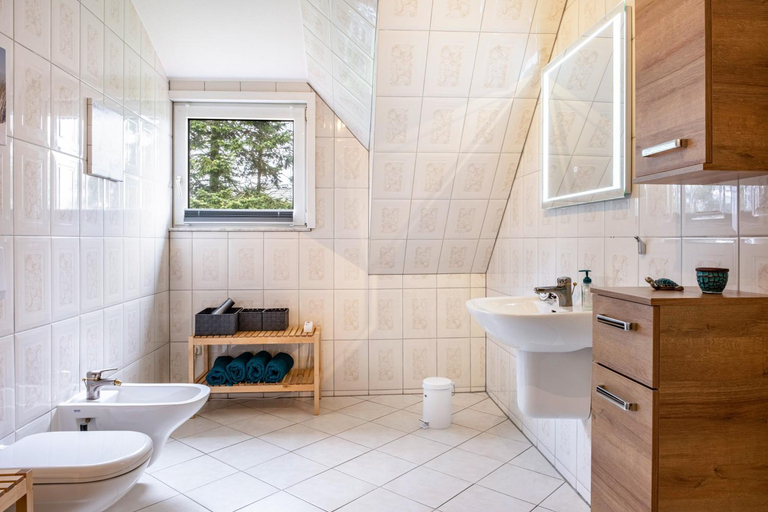 Bathroom, Ferienwohnung Heimathafen, Cuxhaven