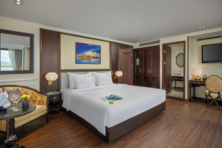 Bedroom 3, Halong CAPELLACRUISE - Member of Lyra Cruise Collection, Hạ Long