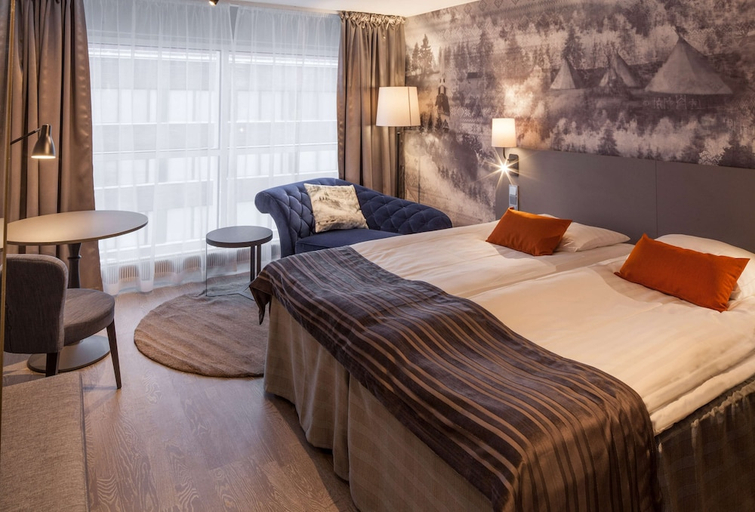 Bedroom 2, Scandic Rovaniemi City, Lapland