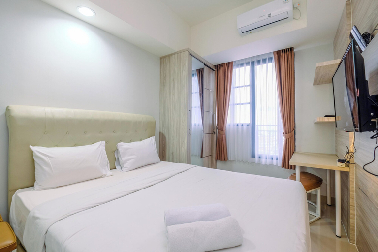 Bedroom 4, Modern Look And Comfortable Studio Evenciio Margonda Apartment, Depok