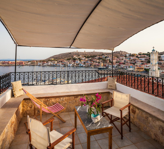 Balcony/terrace 2, Rosalia Apartments, South Aegean