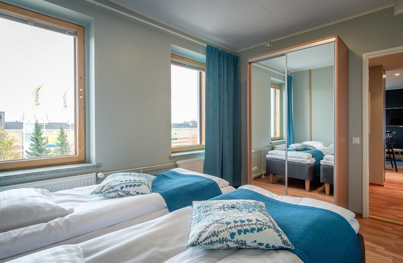Bedroom 2, Hotel Kultahippu, Lapland
