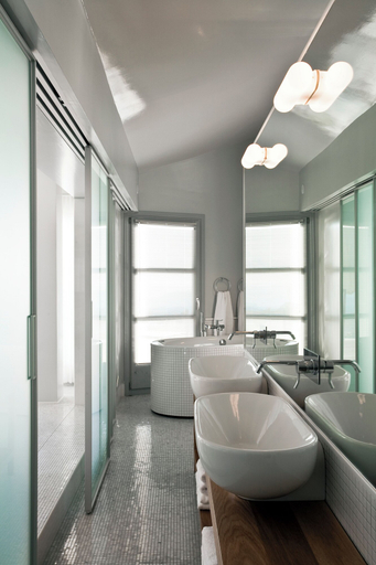 Bathroom 4, The Majestic Hotel, South Aegean