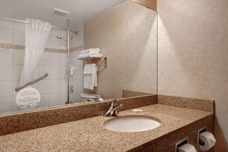 Bathroom 4, Days Inn by Wyndham Calgary South, Division No. 6