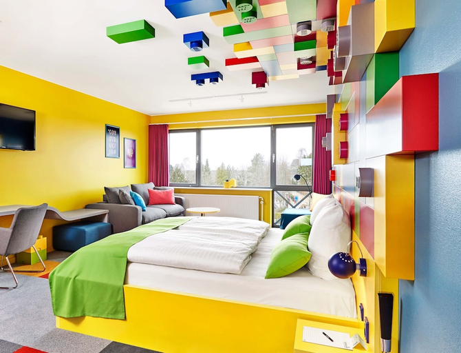 Bedroom 2, Hotel LEGOLAND, DENMARK, Billund