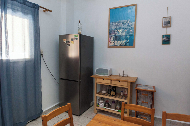 Private kitchen 3, Spacious 2 Bd Pireas Apt w Cozy Balcony, Attica