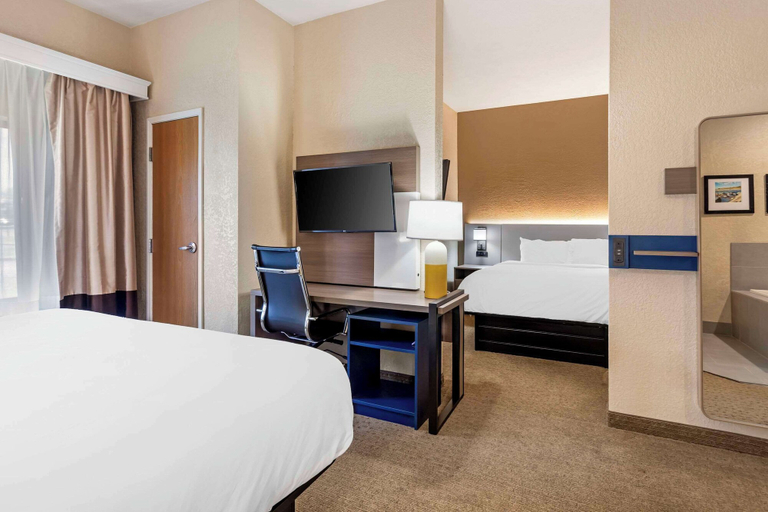 Bedroom 2, Comfort Suites Merrillville near US 30, Lake