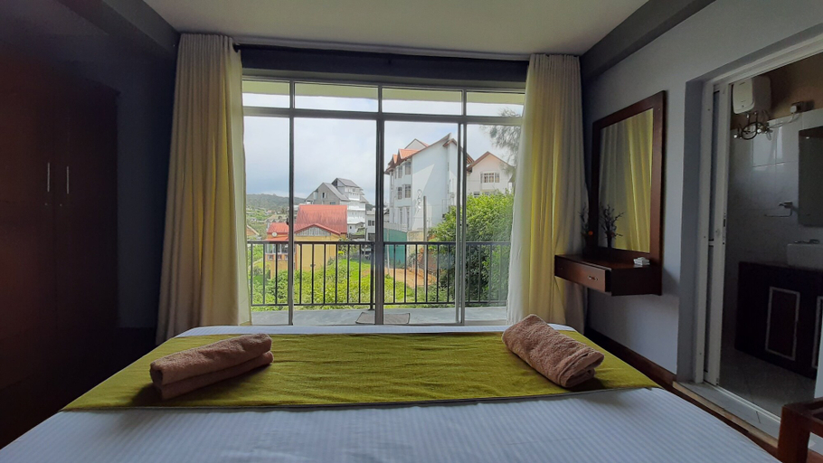 View from room 5, Tea Mount Forest Hotel, Nuwara Eliya