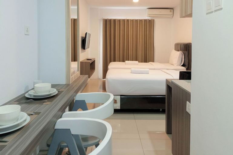 Bedroom 3, Homey Designed Studio At De Prima Apartment, Medan