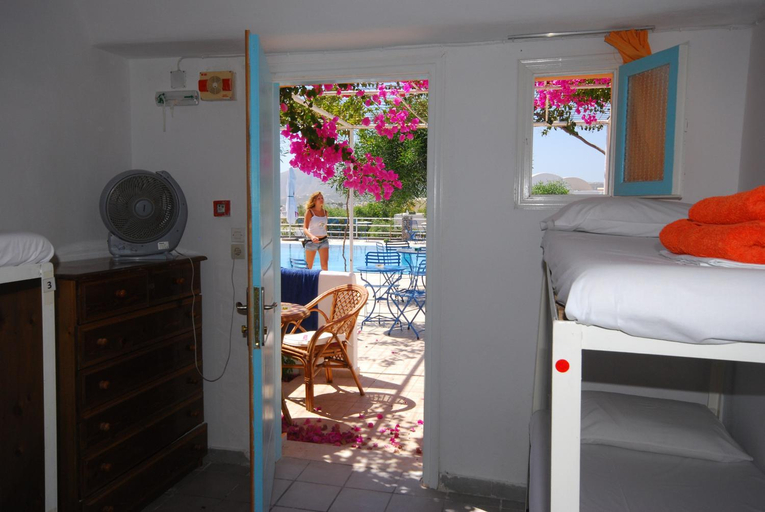 Bedroom 4, Santorini Hostel, South Aegean
