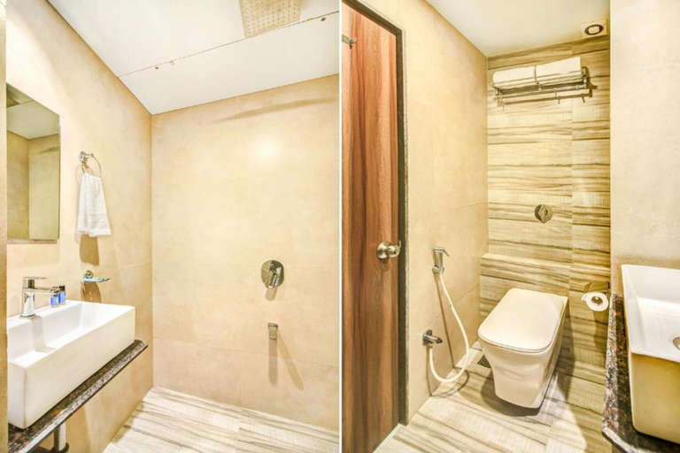Bathroom, New Axis By Glitz Hotels, Mumbai Suburban