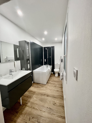 Bathroom 3, HOTEL LE RENARD, Marne