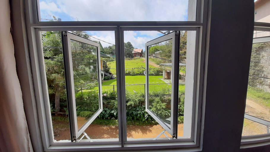 View from room 2, Tea Mount Forest Hotel, Nuwara Eliya