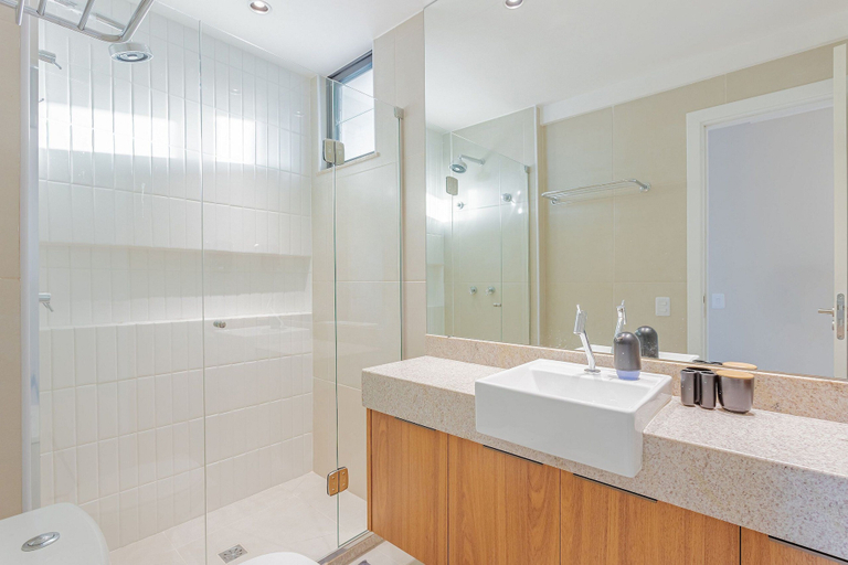 Bathroom 4, IT38 Duplex Decorado - Pé na Areia, Camaçari