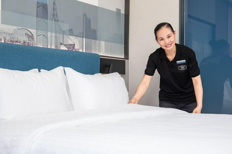 Bedroom 3, Hampton by Hilton Shenzhen Futian Mangrove Park Apartments, Shenzhen
