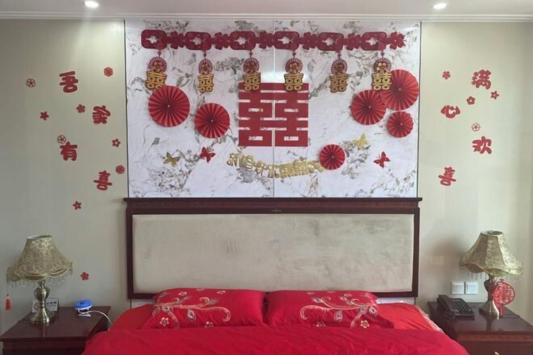 Bedroom 4, Hancun River Villa, Beijing