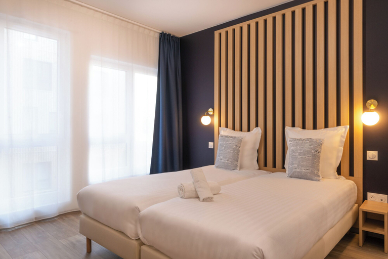 Bedroom 3, Aparthotel Adagio Access Paris Pont D'Ivry, Val-de-Marne