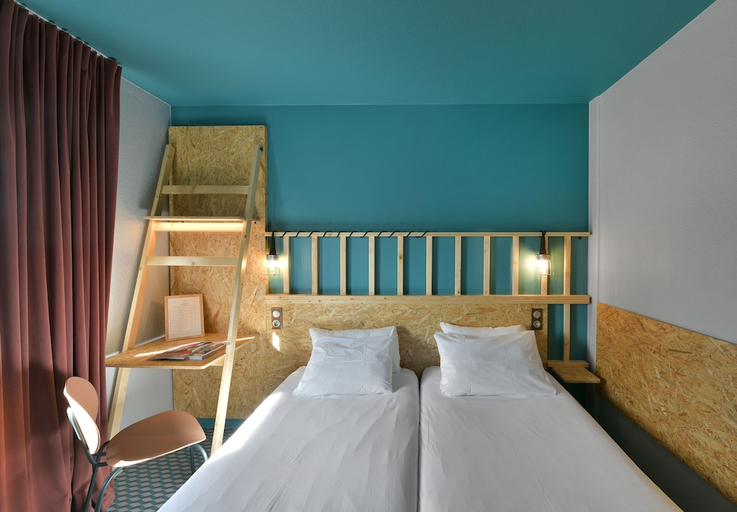 Bedroom 2, BIRGIT HOTEL LE HAVRE CENTRE (EX-KYRIAD), Seine-Maritime