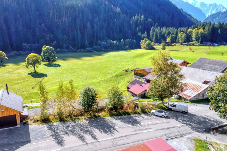 Parking, Gadmen Alpenrose Switzerland, Oberhasli
