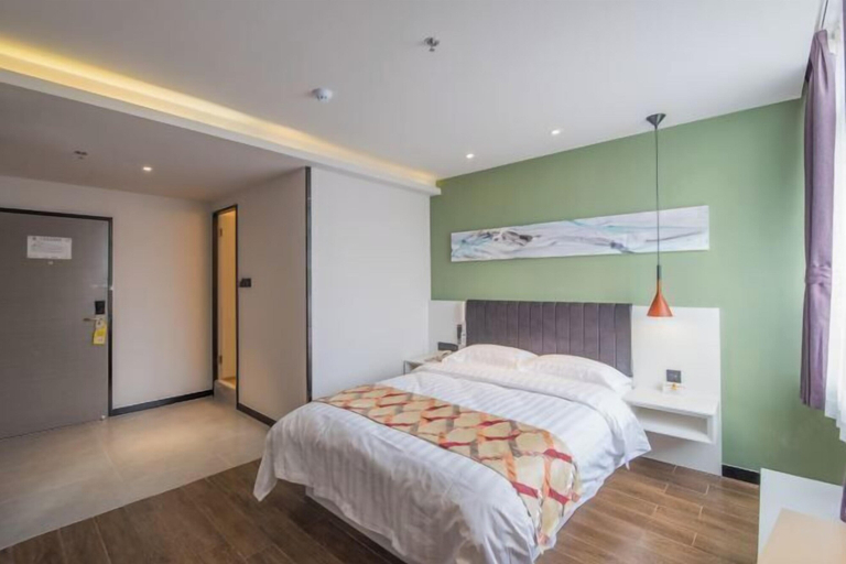 Bedroom 3, Super 8 Hotel (Suzhou Jinfeng Road Subway Station Yushan Road), Suzhou
