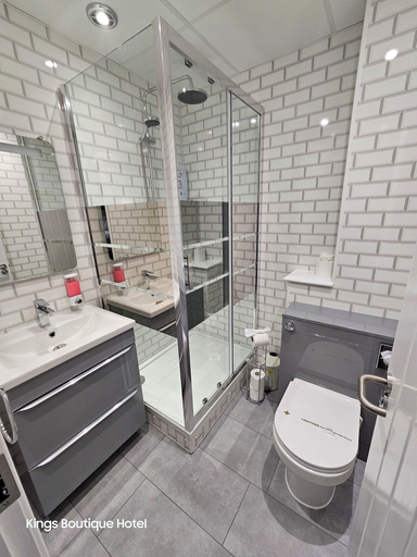 Bathroom 4, Kings Boutique Hotel, Lancashire