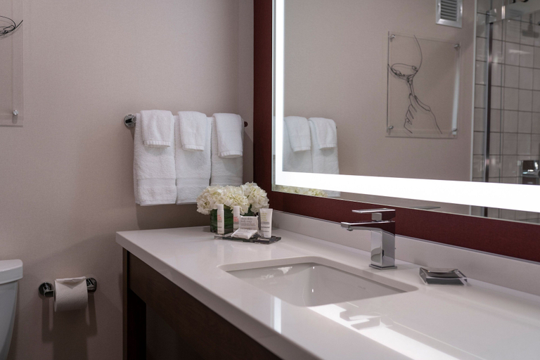 Bathroom 5, Napa Valley Marriott Hotel & Spa, Napa