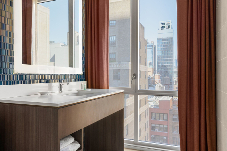 Bathroom 4, Courtyard by Marriott New York Manhattan / Chelsea, New York