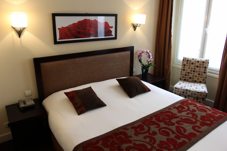 Bedroom 2, Hotel Etoile Saint Ferdinand by HappyCulture, Paris