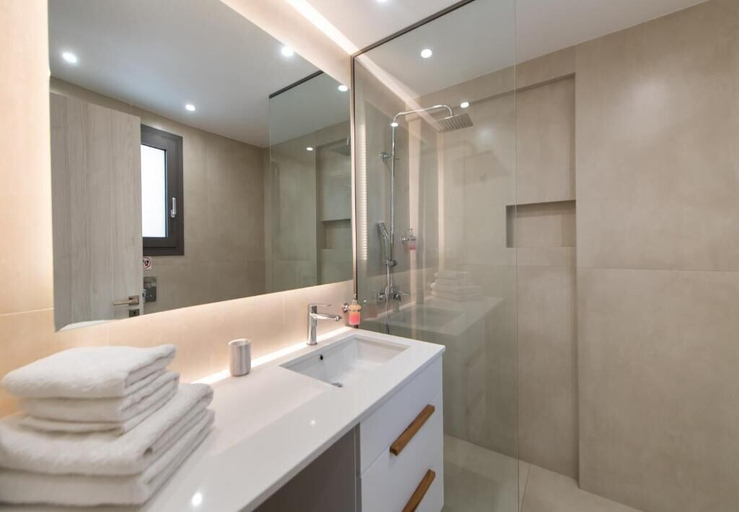 Bathroom 4, SunilioS Apartments Lefkada, Ionian Islands